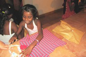 Schau mal was Santa mir gebracht hat)