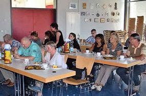 Hier wurden Fragen zu den neuen Projekten gestellt.