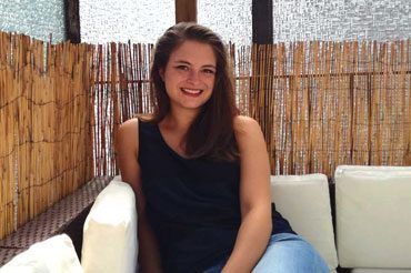 Freiwillige Sophie Reinhard