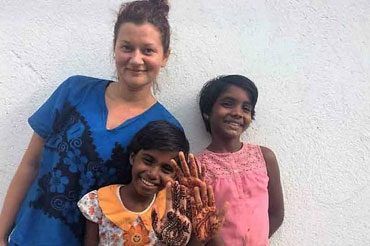 Freiwillige Olga Ivanova