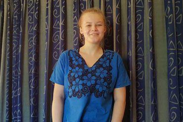 Freiwillige Katharina Ramsperger