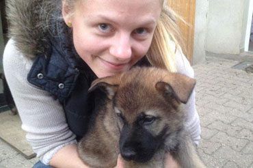 Freiwillige Corinna Lenz