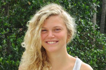 Freiwillige Selina Krüger