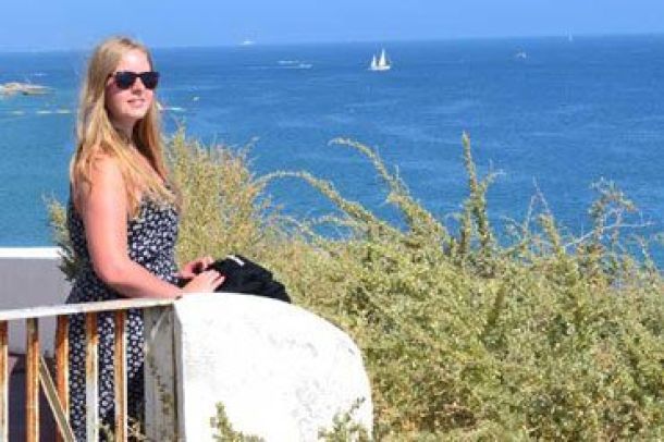 Freiwillige Lisa-Marie Baumann