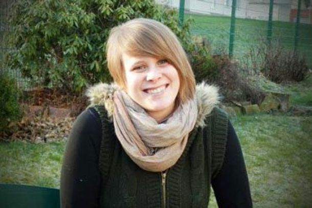 Freiwillige Melina Roussos