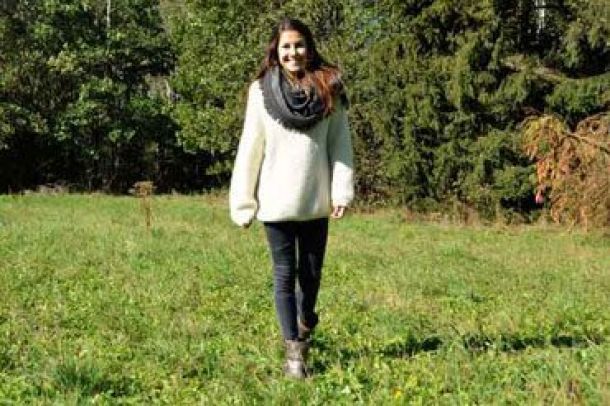 Freiwillige Anna Majid